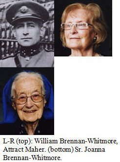 Attracta Maher (b. 1930) and Sr. Joanna (Phyllis) Brennan-Whitmore (b. 1927)