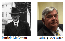Pádraig McCartan SC (b. 1943)